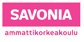 Savonia-ammattikorkeakoulu logo pinkki.